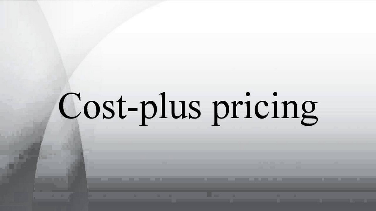 formula for cost plus pricing