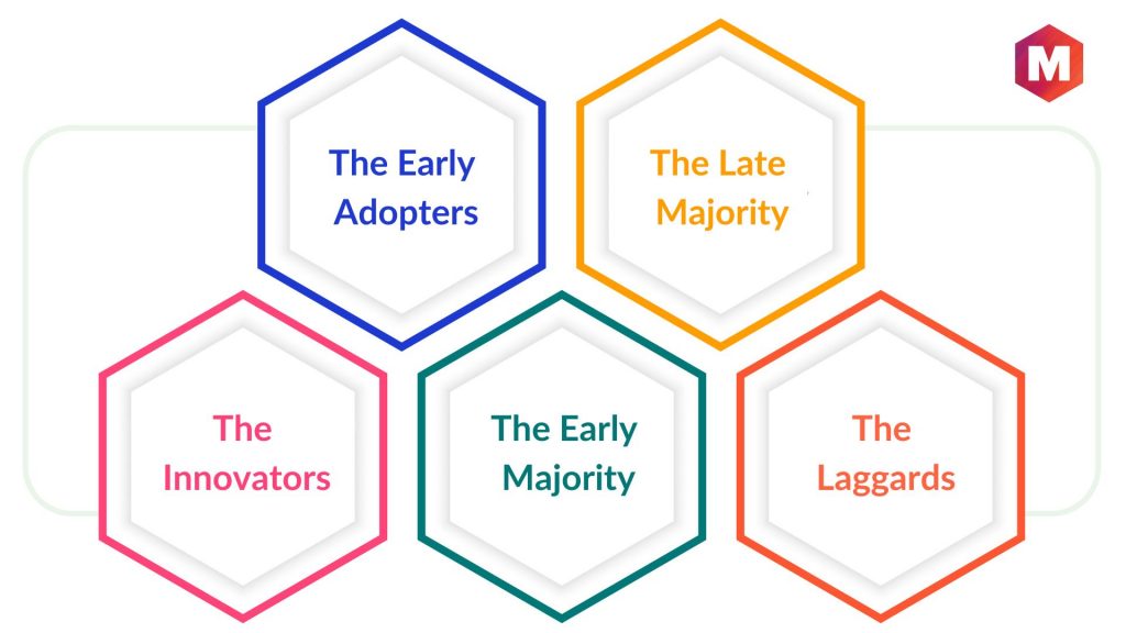 Types of Adopters in Product Adoption Curve