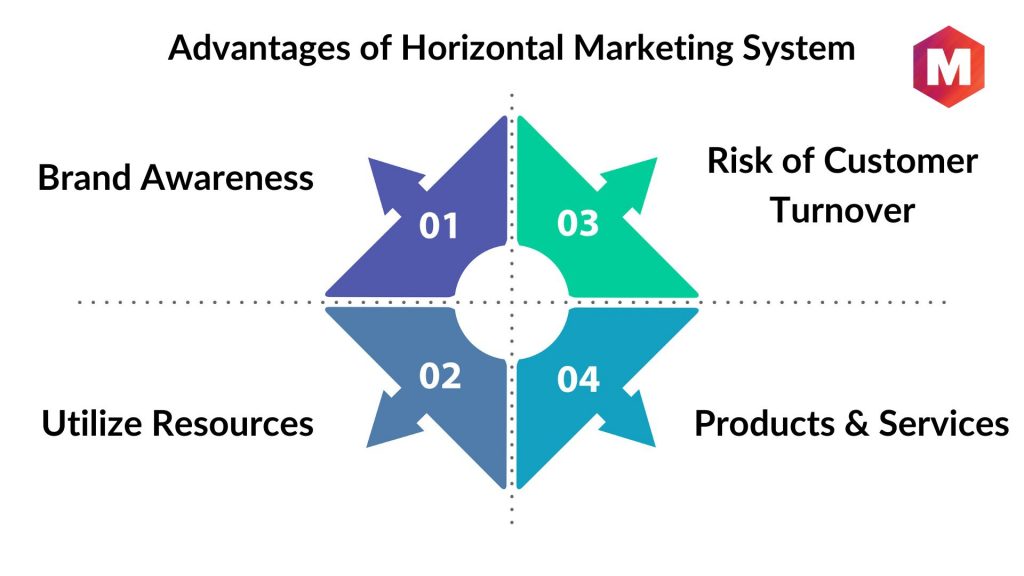 advantages of horizontal marketing