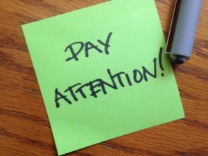 Customer attention - 2