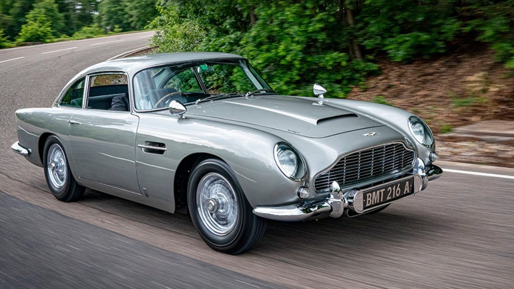 Best Product Placement Examples James Bond- Aston Martin