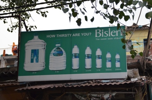 POP in promotions of Bisleri