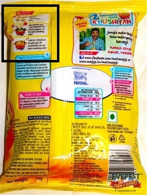 Role of Packaging - Maggi