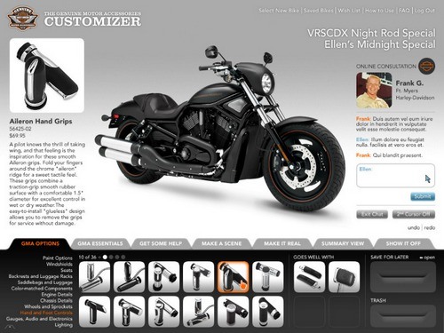 Harley davidson customization