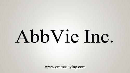 8. AbbVie Inc - $33.27 Billion