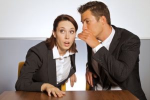 people in office politics - gossip