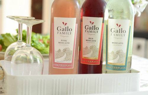 imported red wine brand name