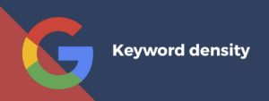 Keyword density - 3