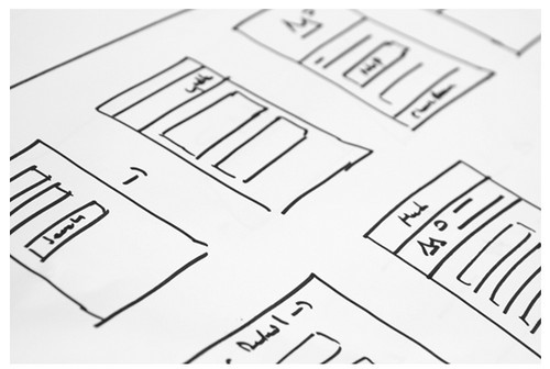 A Website Wireframe - 1