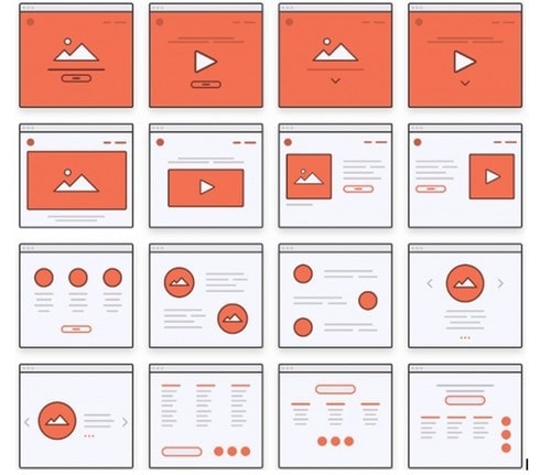 A Website Wireframe - 2