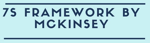 7s Framework by McKinsey - 2