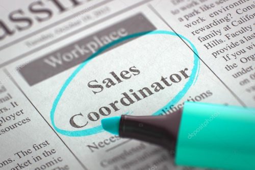 Sales coordinator - 2