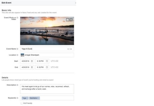 a Facebook Event - 8