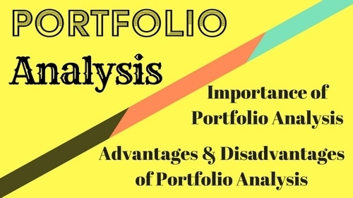 Portfolio Analysis Importance Of Portfolio Corporate Analysis