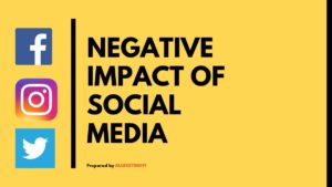 Negative impact of Social Media - 3