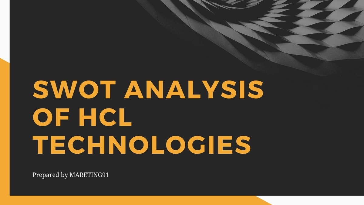 research report on hcl technologies