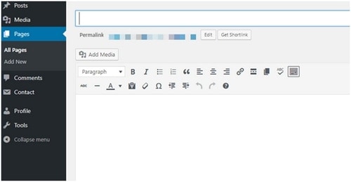 WordPress Homepage - 2