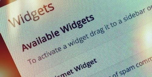 WordPress Widget - 1