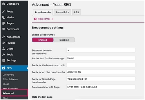 Yoast SEO plugin - 10
