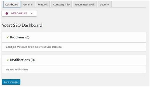 Yoast SEO plugin - 2