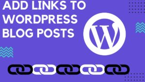 add Links to WordPress Blog - 7