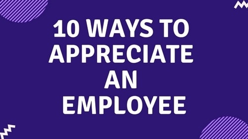 Appreciate An Employee - 2