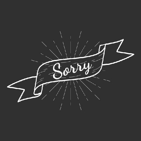 Apology letter