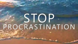 Avoid Procrastination - 6