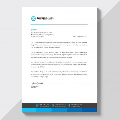 business circular letter