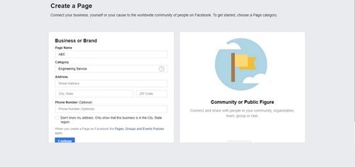 Page on Facebook - 3