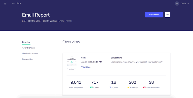 Send beautiful, responsive campaigns in minutes with customizable email templates
