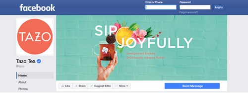 sections of Facebook business page - 2