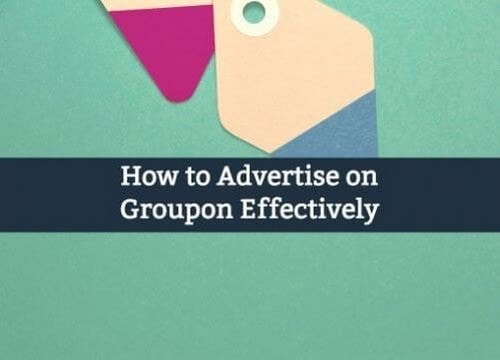 Advertise on Groupon - 2