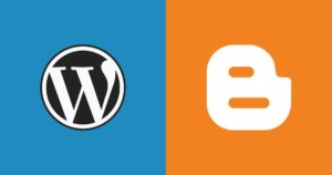 Blogger and WordPress - 1