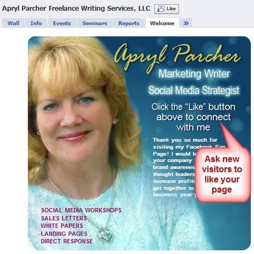 Facebook Landing Tabs - 4