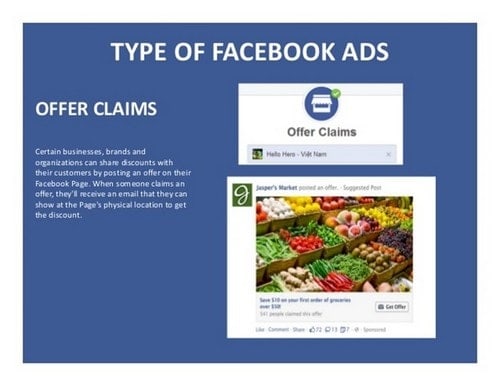 Facebook offer claim Ads - 2