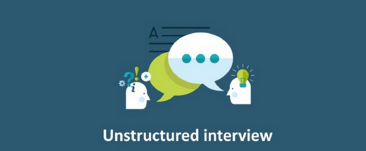 unstructured interview definition in research