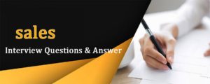 sales interview - 1