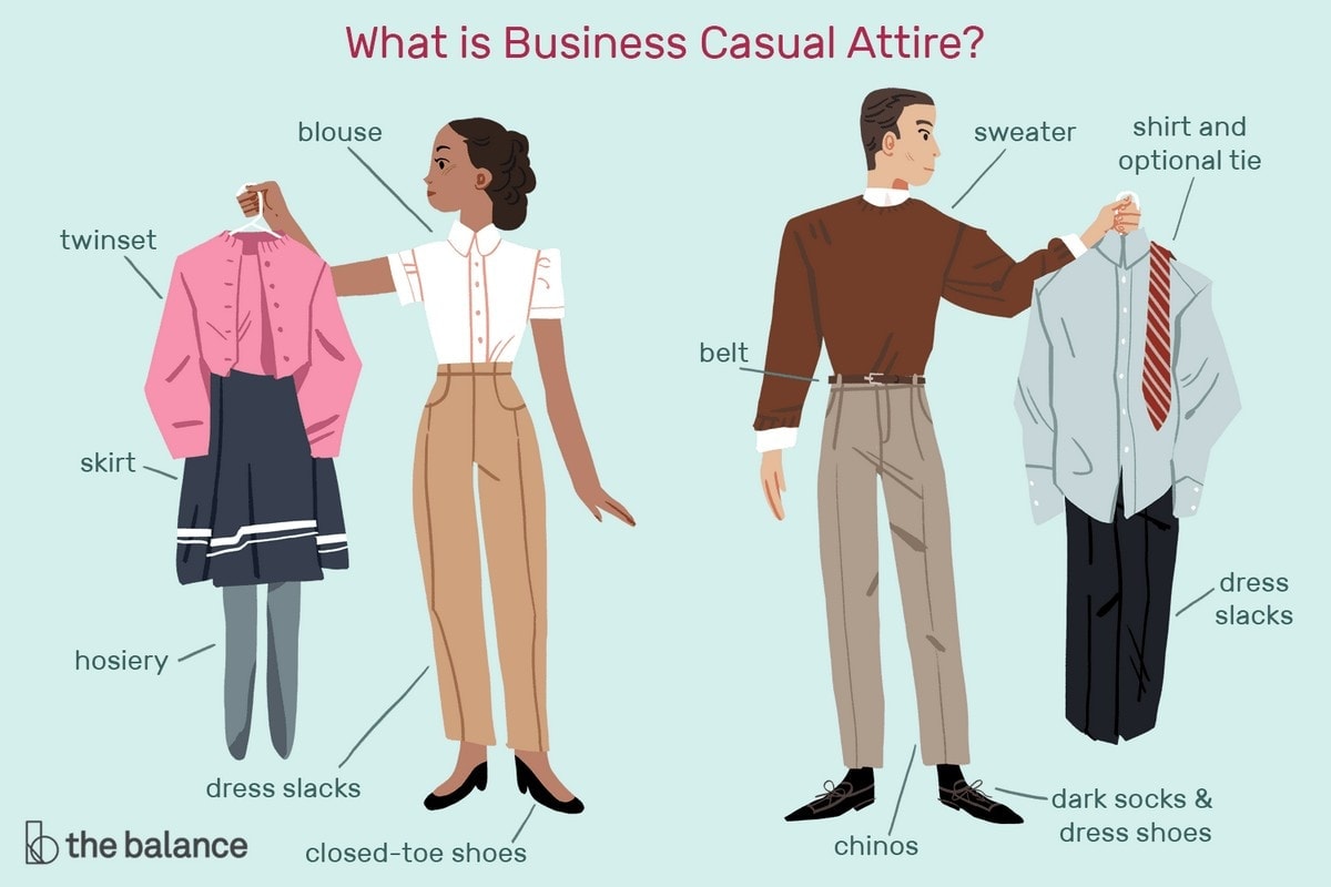 business casual women college