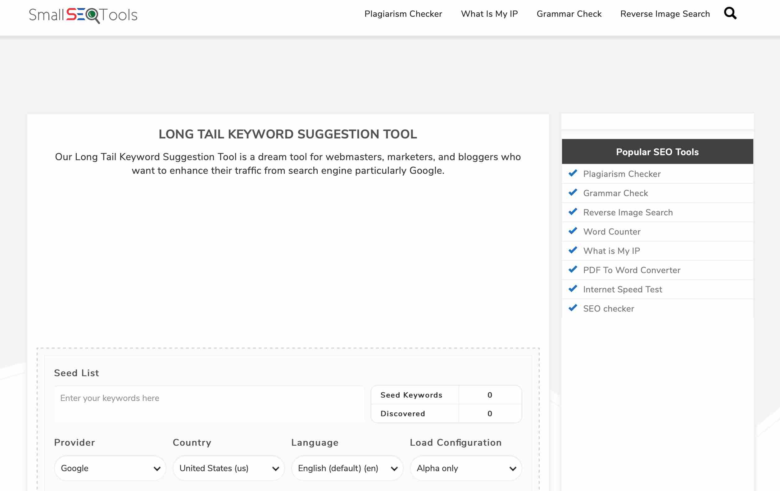 tool for webmasters, marketers, and bloggers