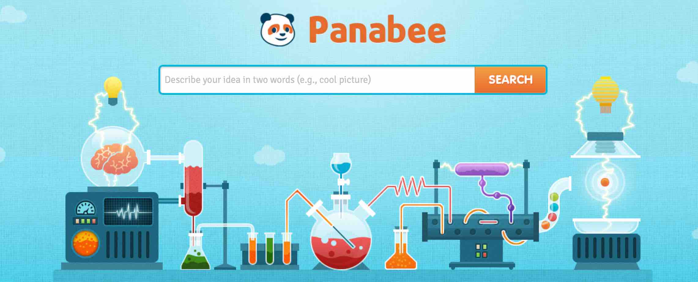 search for domain names, app names, and company names