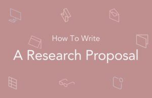 Writing a Research Proposal - 1