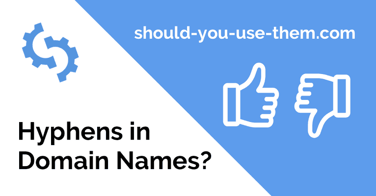using hyphens in domain name