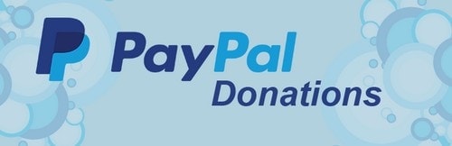 PayPal donation button can be used as a WordPress donation plugin