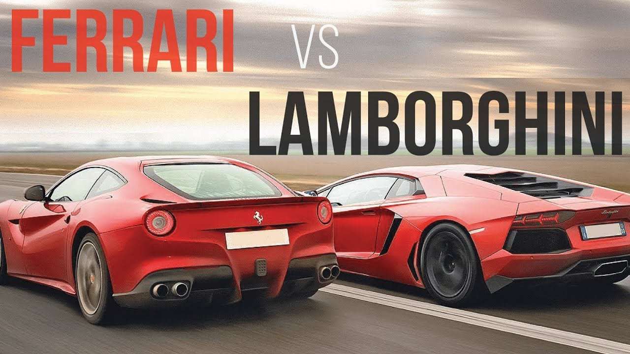  Ferrari  versus Lamborghini  Comparison Differences and 