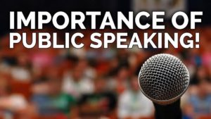 Importance of Public Speaking - 1