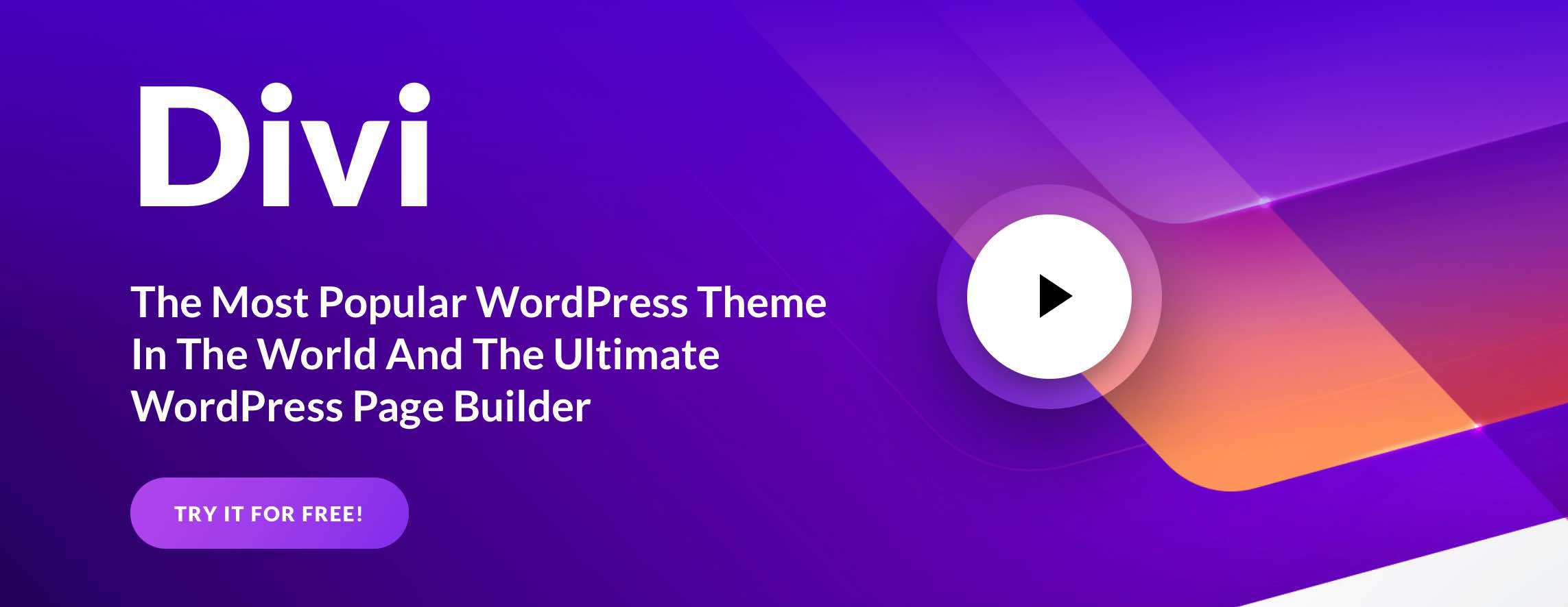 Divi - самая популярная тема WordPress