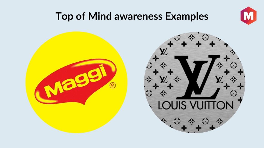 Top of Mind awareness Examples