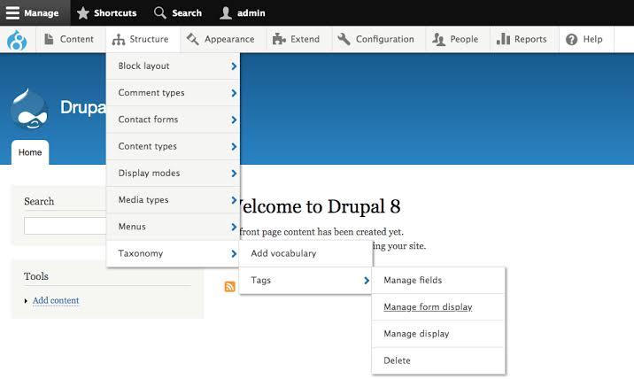 open-source CMS 