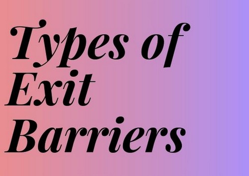 Barriers to Exit